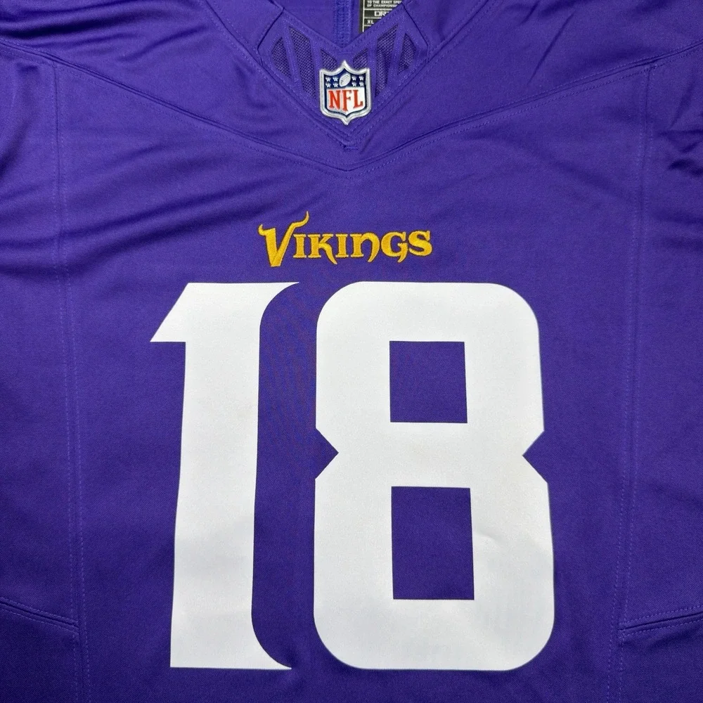 Justin Jefferson Minnesota Vikings Nike Vapor F.U.S.E. Limited Jersey Men XL New